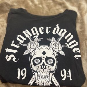 Divided t-shirt (first photo is the back of the shirt)